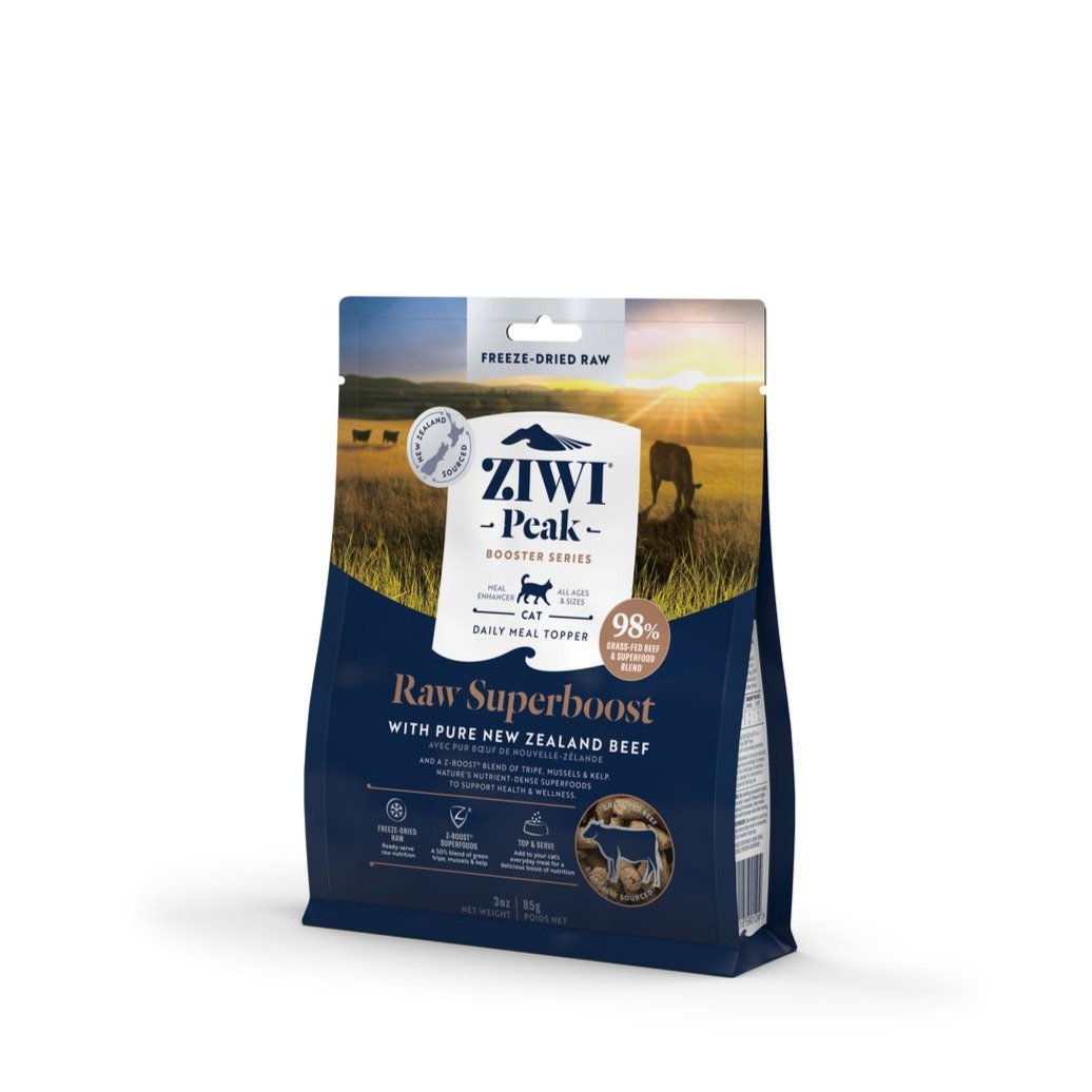 Ziwi Peak FreezeDried Raw Superboost with Pure NZ Beef, Cat