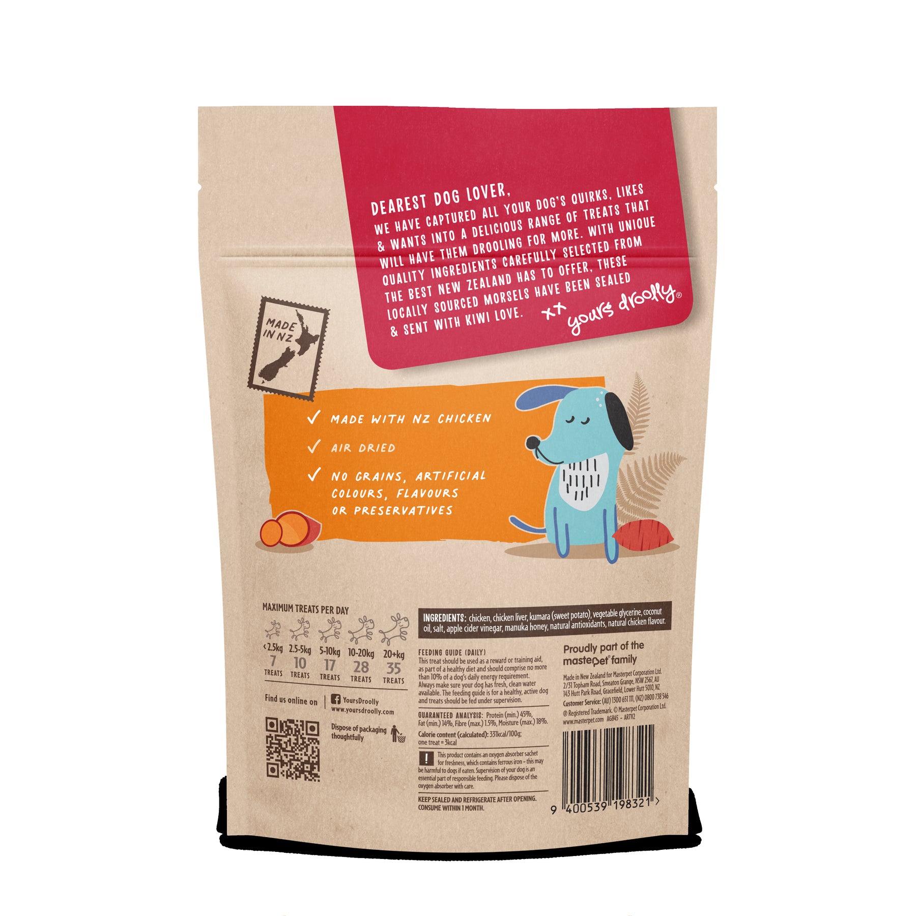 Kiwi Grown Treats- Chicken & Kumara