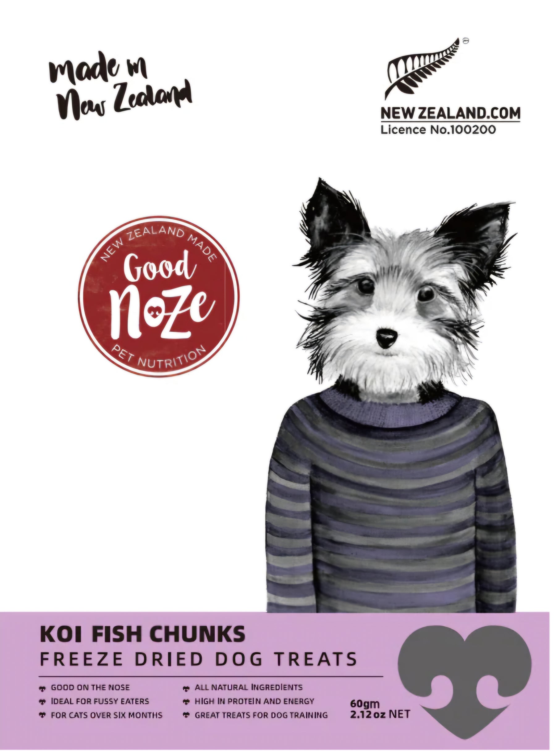 Koi Fish Chunk Dog Treats