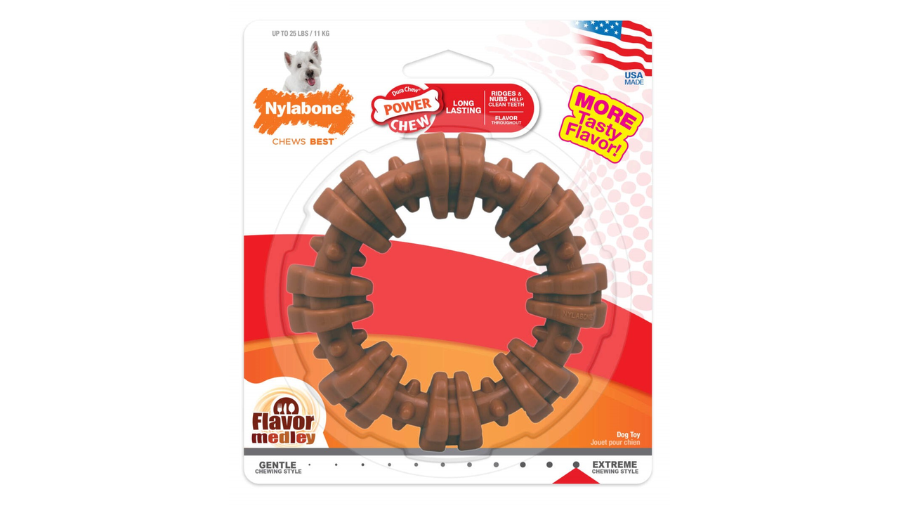 Nylabone Textured Chew Ring