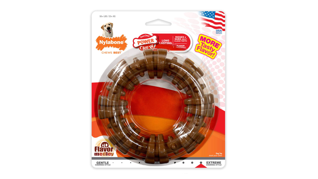 Nylabone Textured Chew Ring