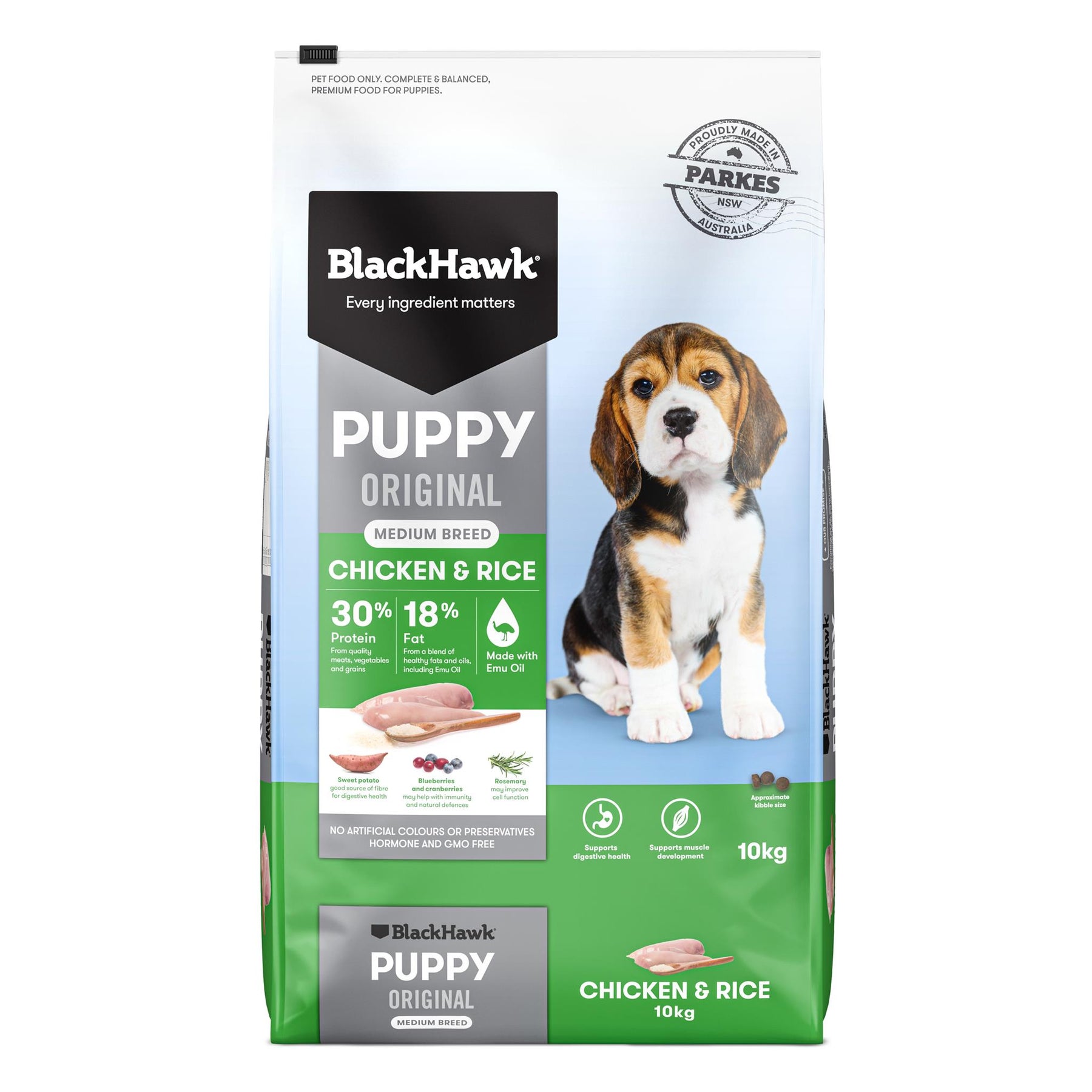 Black Hawk Puppy Medium Breed Chicken & Rice
