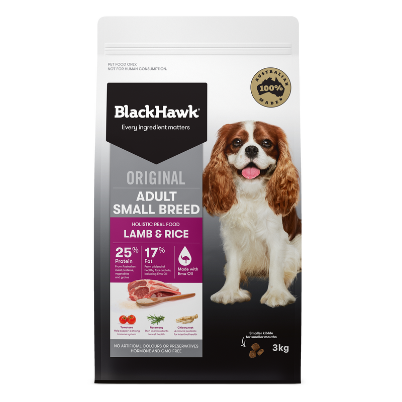 Black Hawk Dog Adult Small Breed Lamb & Rice