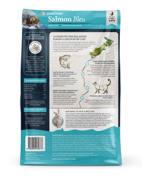 Addiction Salmon Bleu Cat, Complete & Balanced, Skin & Coat Dry Cat Food