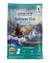 Addiction Salmon Bleu Puppy, Complete & Balanced, Skin & Coat Dry Puppy Food