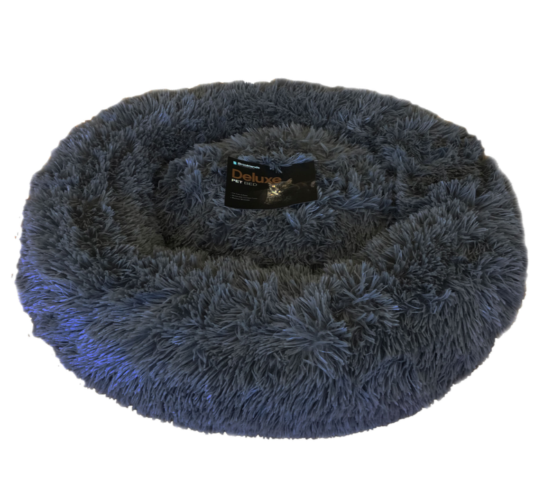 Calming Pet Bed Charcoal - 50cm