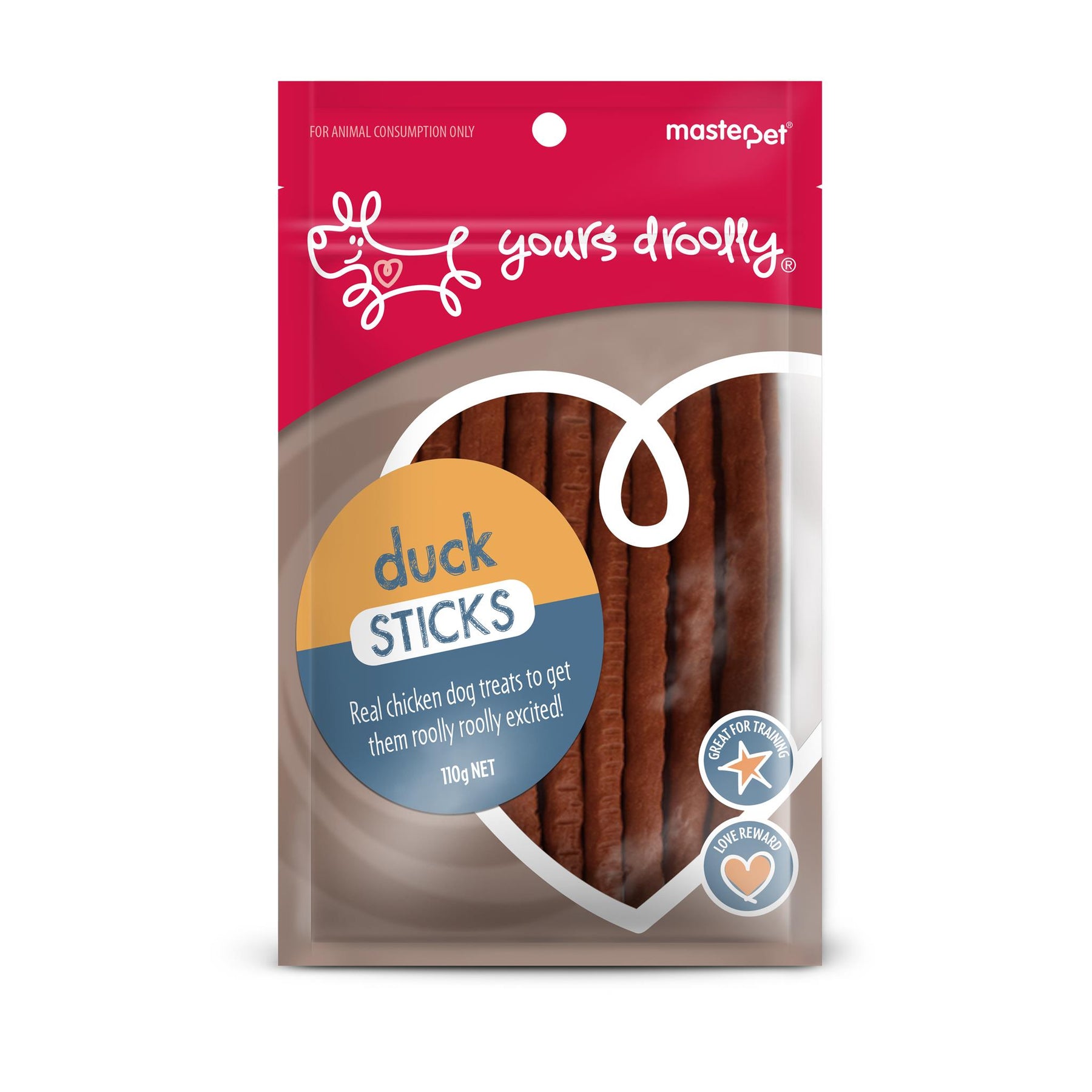 Yours Droolly Duck Sticks
