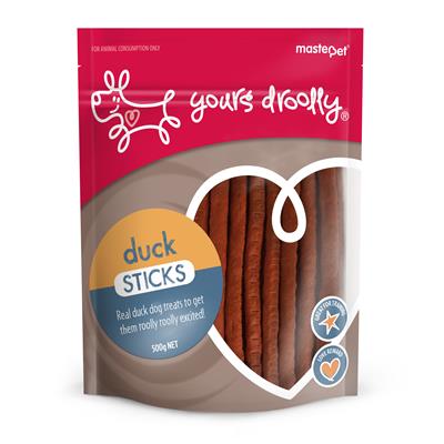 Yours Droolly Duck Sticks