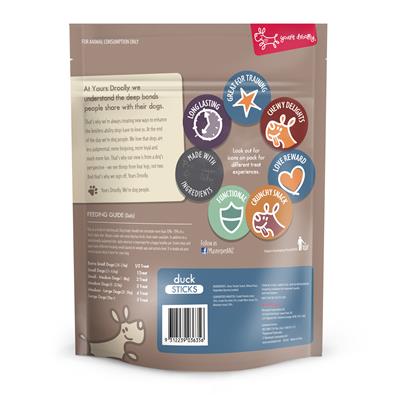 Yours Droolly Duck Sticks