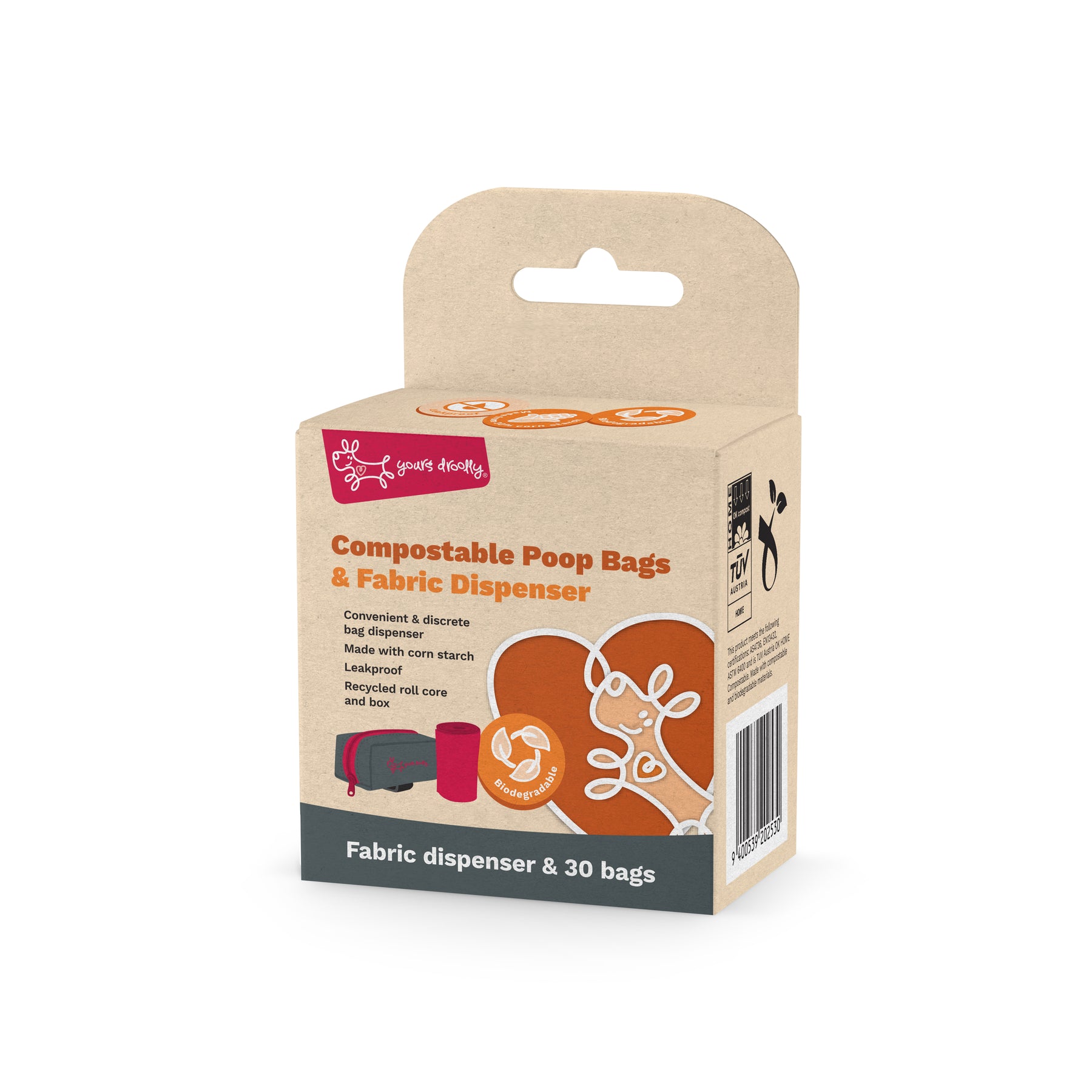 Compostable Poop Bags With Dispenser