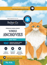 Whole Anchovies Cat Treat