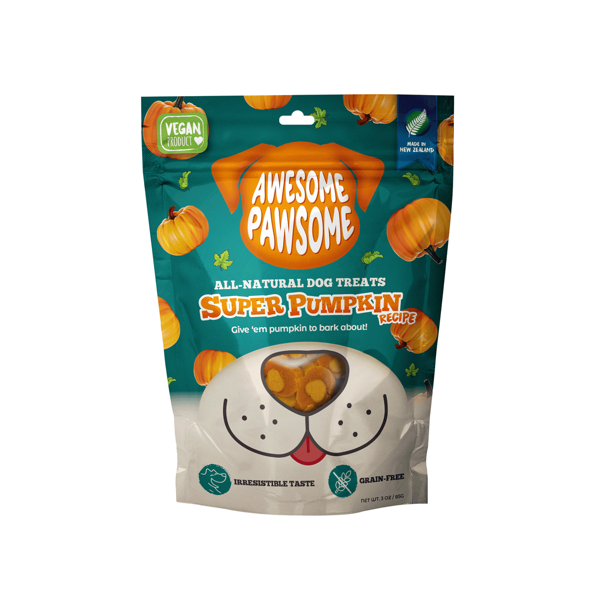 Awesome Pawsome Super Pumpkin