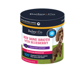 Beef Bone Broth with Blueberry  Skin & Coat support
