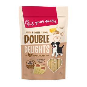 Yours Drooly Double Delight Potato and Cheese