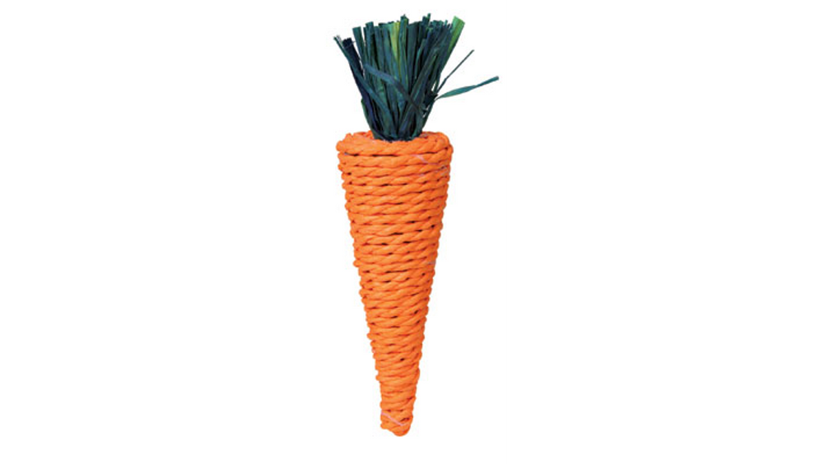 Trixie Straw Carrot 20cm