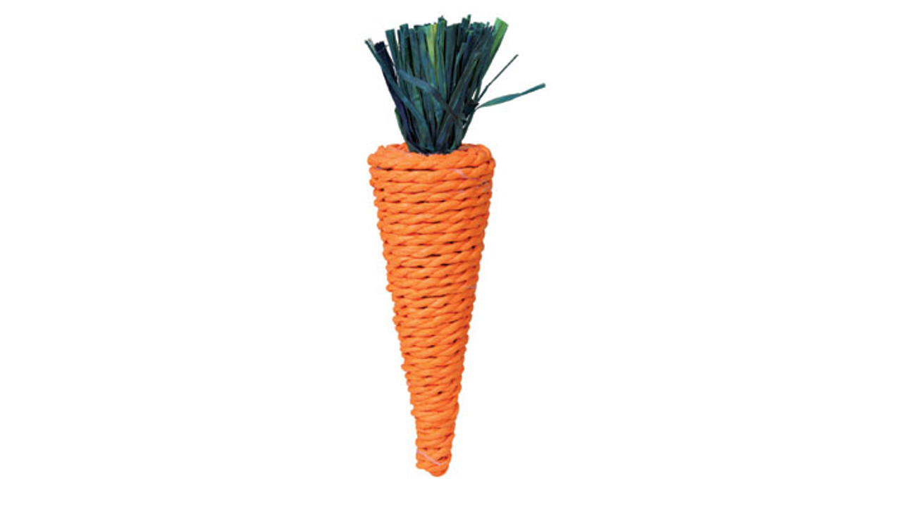 Trixie Straw Carrot 20cm