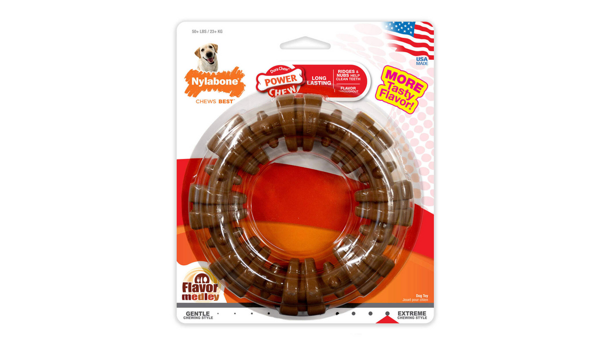 Nylabone Textured Chew Ring