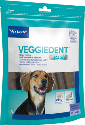 Veggiedent FR3SH Dental Chews 15pc