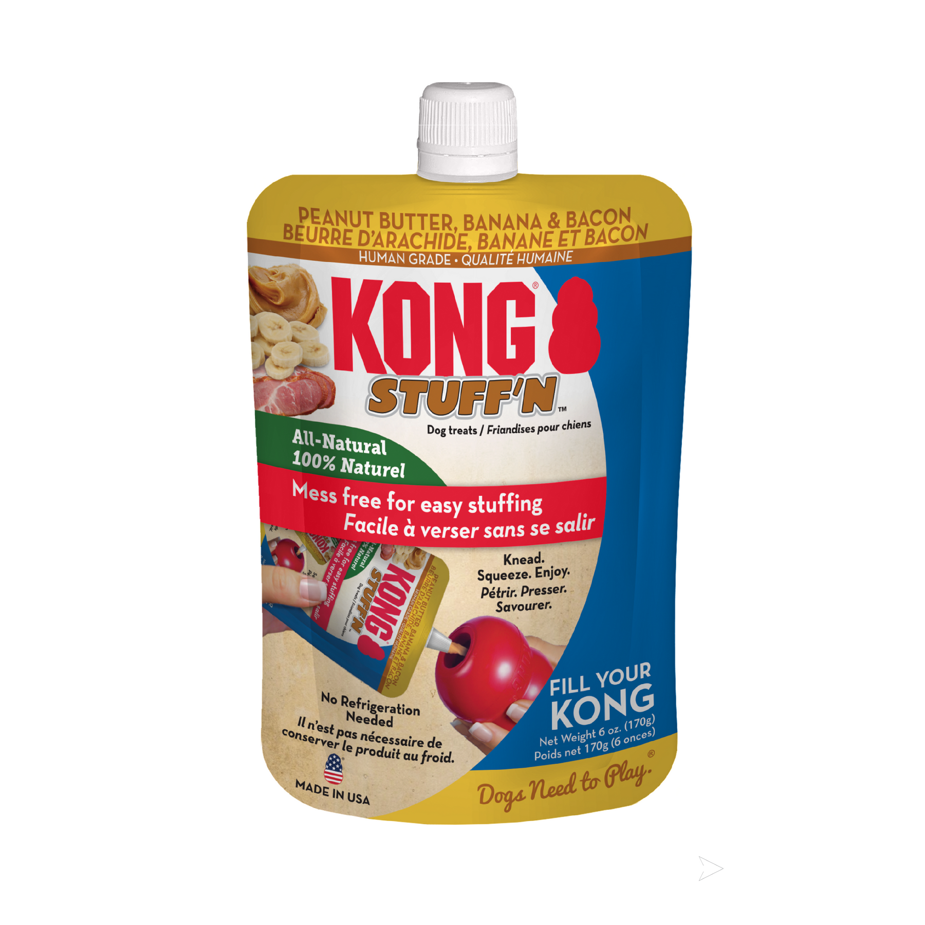 KONG StuffN Peanut Butter, Bacon & Banana 170g