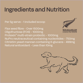 Fourflax Canine Digest-Aid with Probiotic