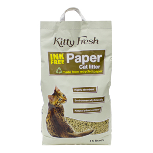 Kitty Fresh Ink Free Paper Litter