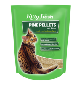Kitty Fresh Pine Pellets Litter 10kg