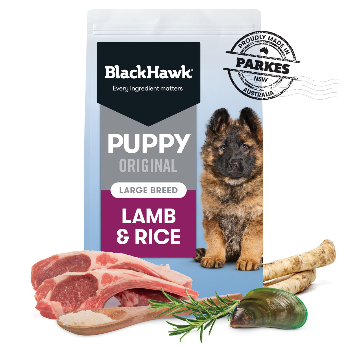 Black Hawk Puppy Large Breed Lamb & Rice