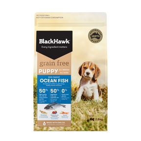 Black Hawk Puppy Grain Free Ocean Fish
