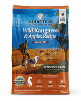 Addiction Wild Kangaroo & Apples, Sensitive Care, Novel Protein Dry Dog Food