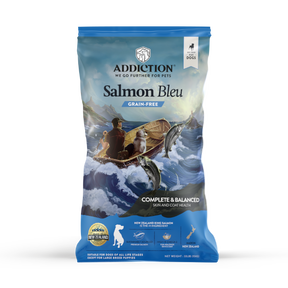 Addiction Salmon Bleu, Complete & Balanced, Skin & Coat Dry Dog Food