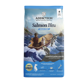 Addiction Salmon Bleu, Complete & Balanced, Skin & Coat Dry Dog Food