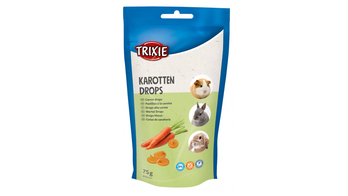 Trixie Mini Drops - Carrot 75g