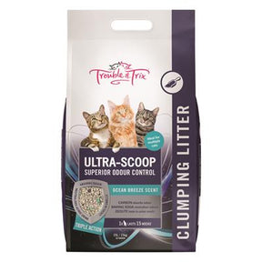 Trouble & Trix Ultra-Scoop Cat Litter