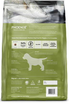 Phoenix Ocean Fish & Barramundi Puppy Food